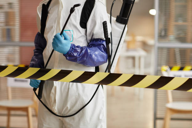 Professional Biohazard technician working in Springport, IN